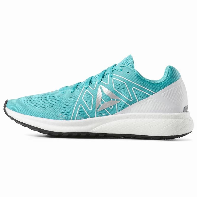 Adidasi Alergare Reebok Forever Floatride Energy Dama Albastri/Albi/Negrii/Argintii Romania UO5140FS